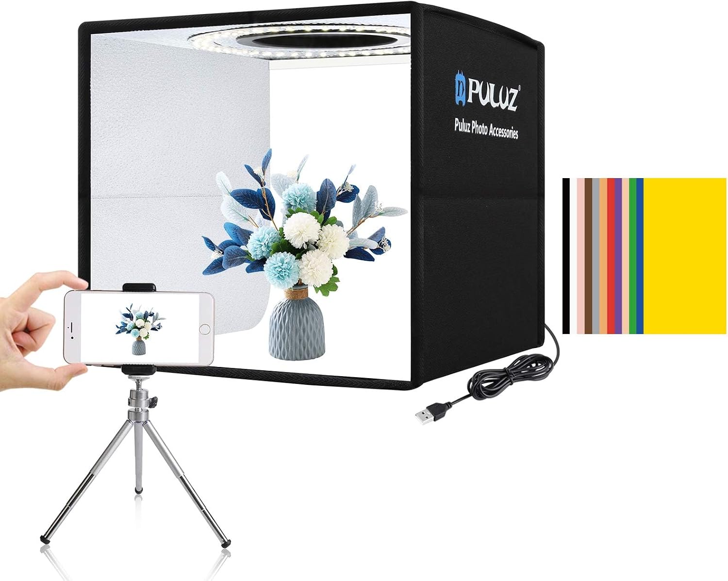 Photography Lighting App - Lampu Video Panel LED RGB dengan