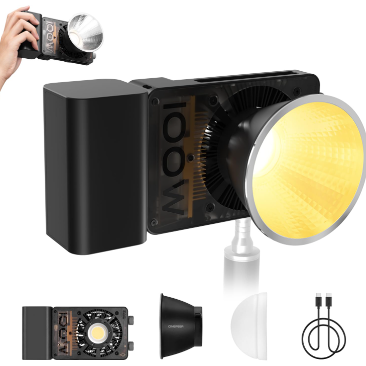 Photography Lighting Material - ZHIYUN CINEPEER CX100, Lampu Video LED