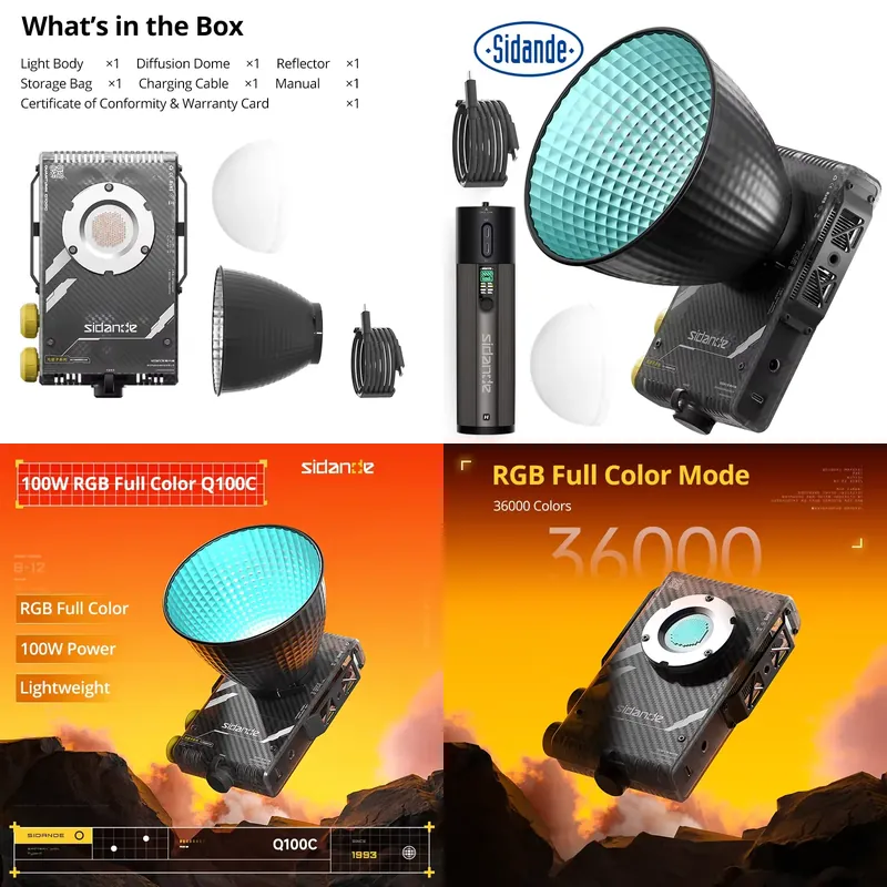 Photography Lighting Brand - Merek Untuk Sidande Q100C Q100Lite Optical