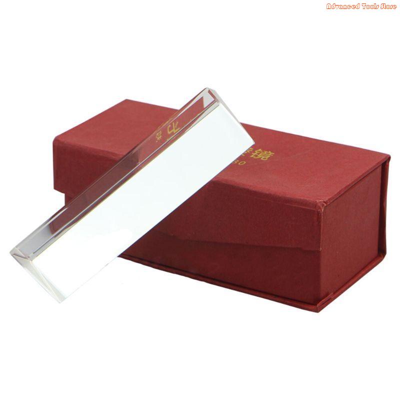 Photography Lighting Triangle - Kaca Optik 10CM Segitiga Fisika Refraktor