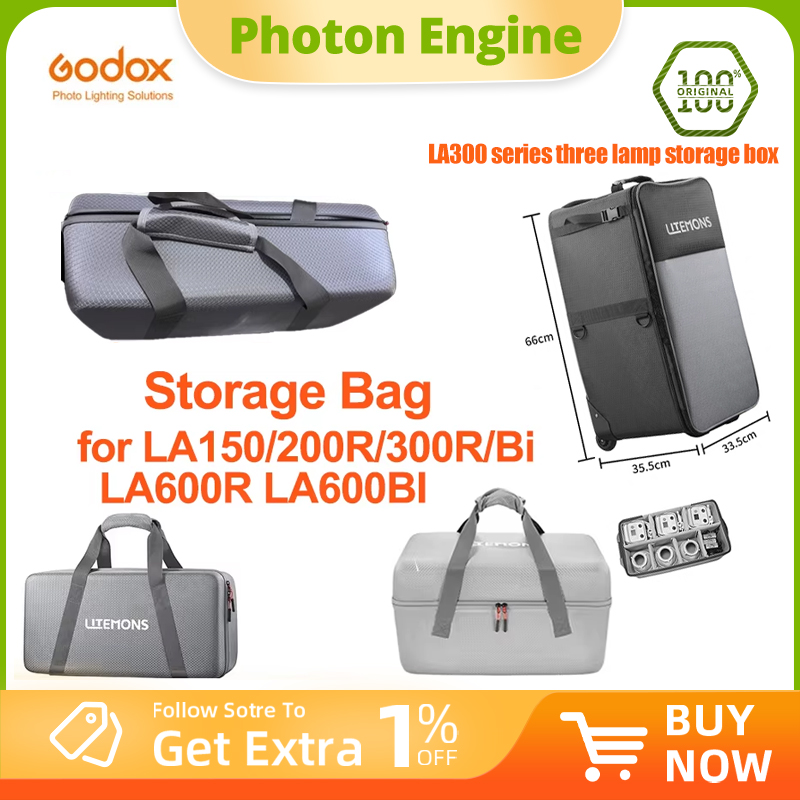 Photography Lighting - Tas Penyimpanan Lampu Fotografi GODOX untuk