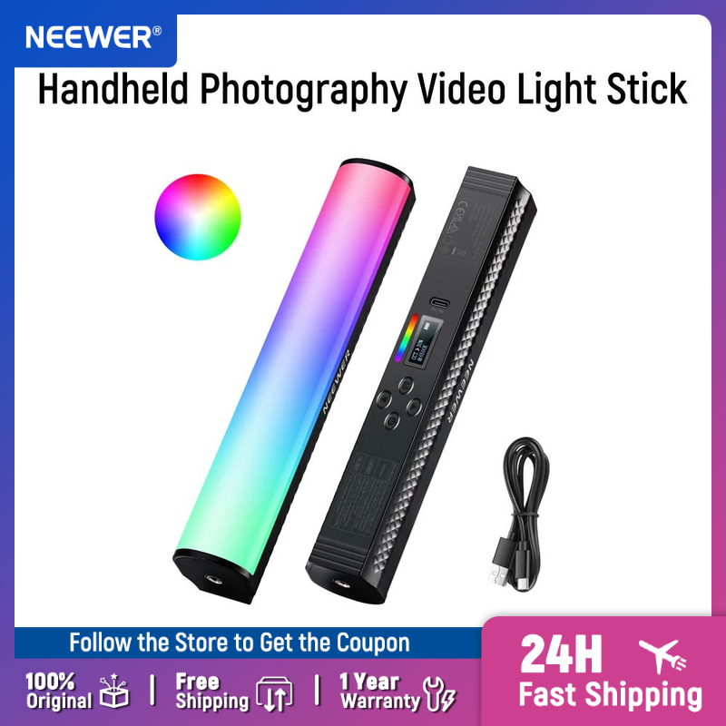Photography Lighting App - Tongkat Lampu RGB NEEWER dengan Kontrol