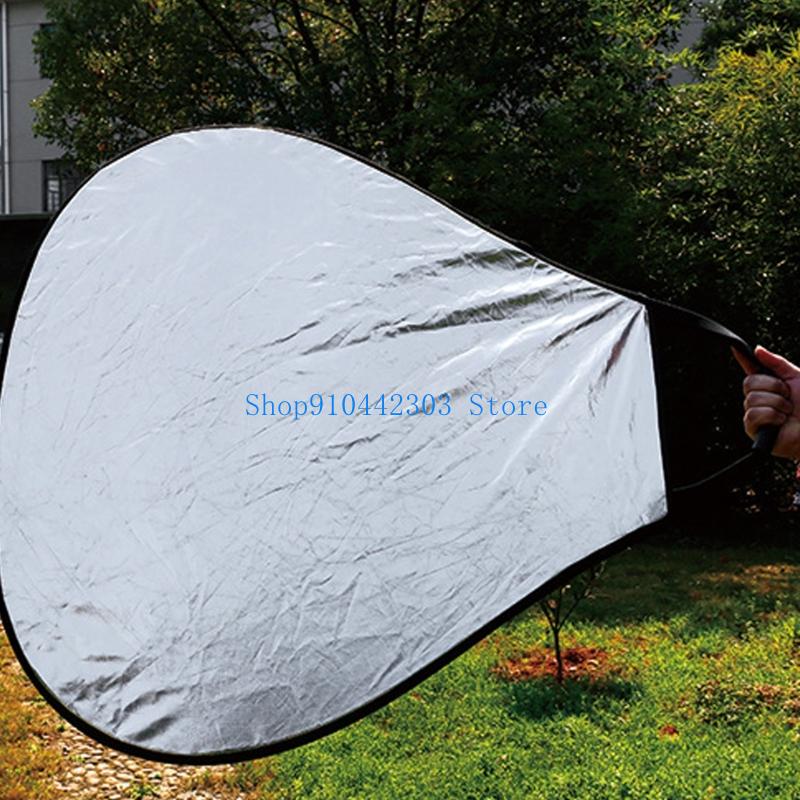 Photography Lighting Triangle - 652F Fotografi Segitiga Lipat Reflektor Segitiga