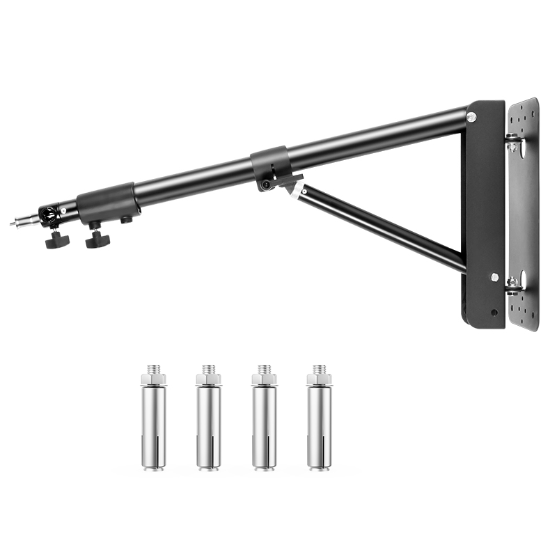 Photography Lighting Triangle - Tripod dudukan dinding fotografi, lengan jepret