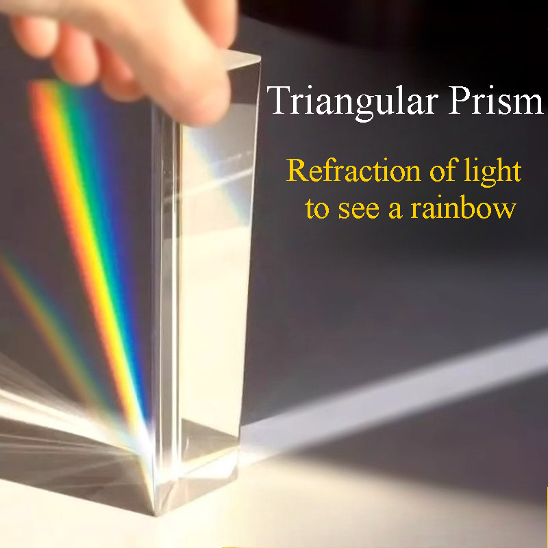 Photography Lighting Triangle - 1 Buah Prisma Segitiga Pelangi K9