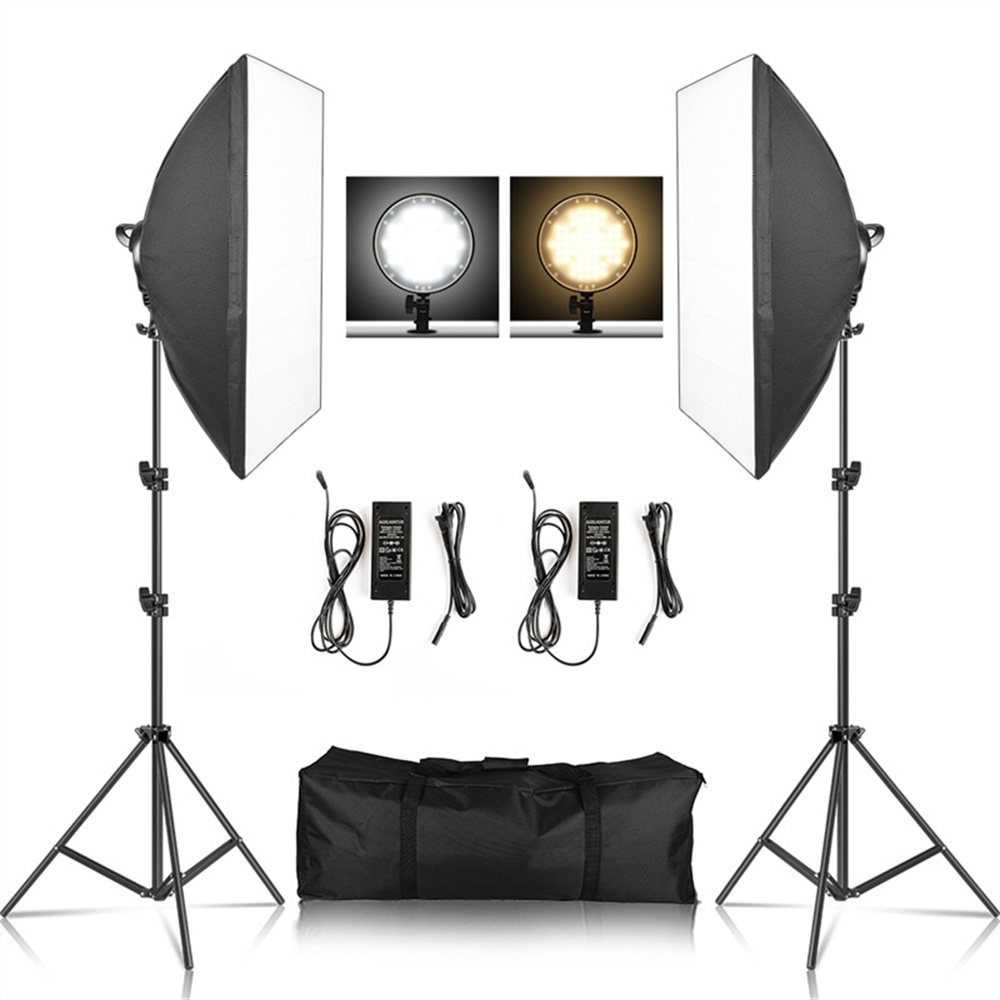 Makeup Photography Lighting - Softbox Kit Fotografi Cahaya Foto 2M