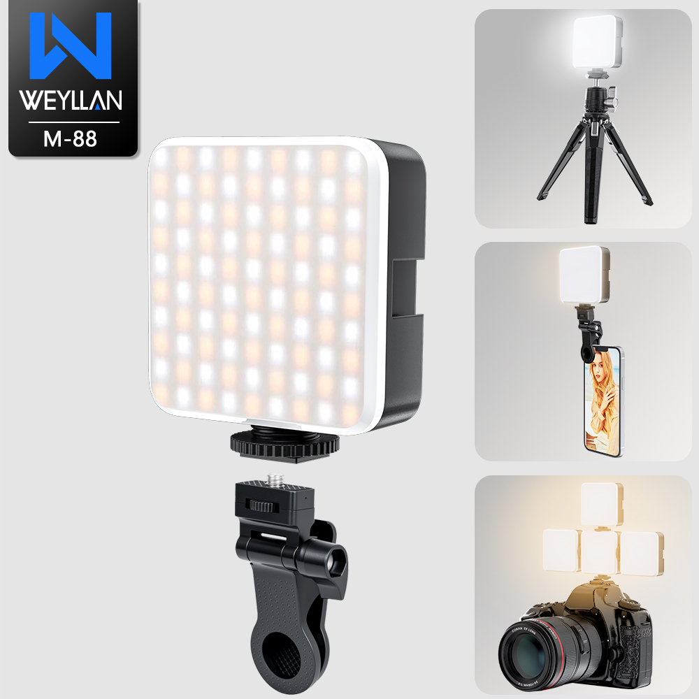 WEYLLAN M-88 Lampu Video LED 2 - Photography Lighting Brand ulasan dan harga