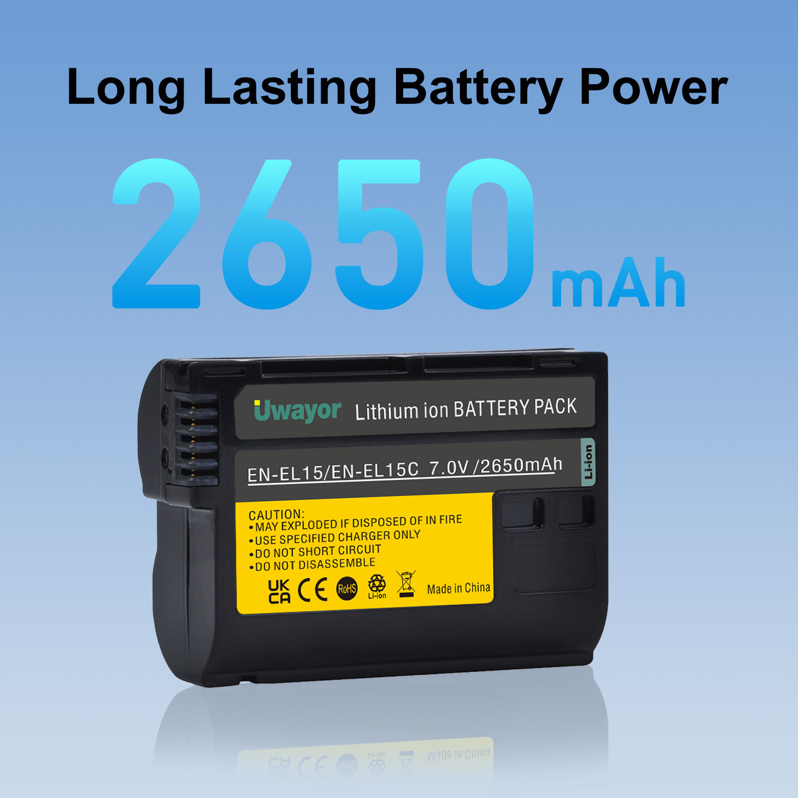 Baterai Uwayor ENEL-15/ENEL15C - Nikon Camera Z6 Iii ulasan dan harga