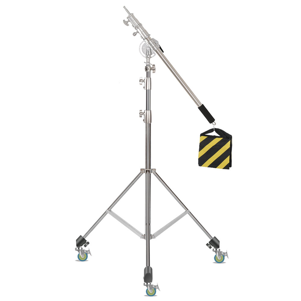 SH 2.8M dudukan lampu baja tah - Photography Lighting Material ulasan dan harga