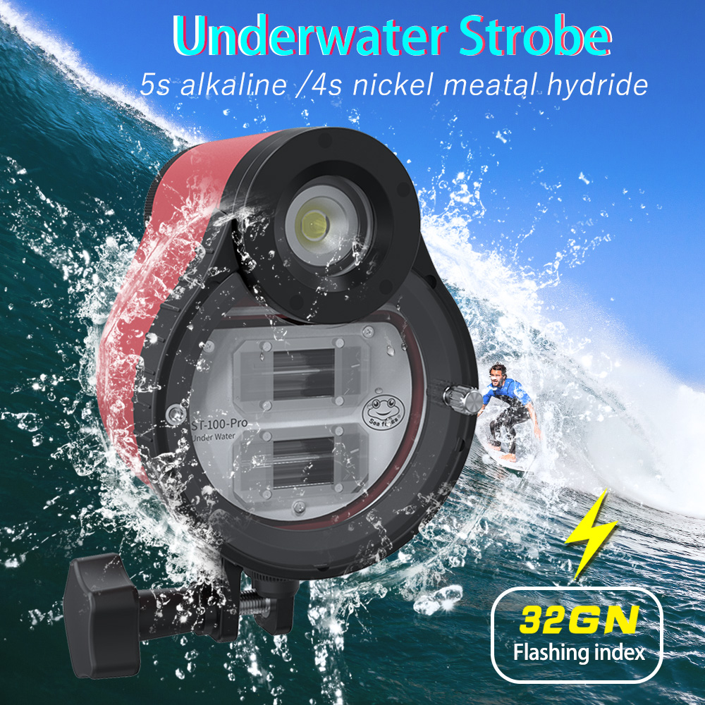 Seafrogs ST-100 Pro, senter fo - Photography Lighting Brand ulasan dan harga