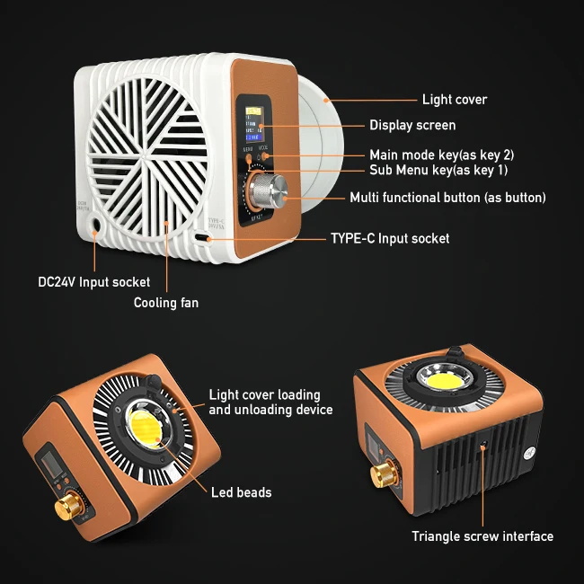 YIDOBLO ZE-150BI Lampu Video C - Photography Lighting App ulasan dan harga