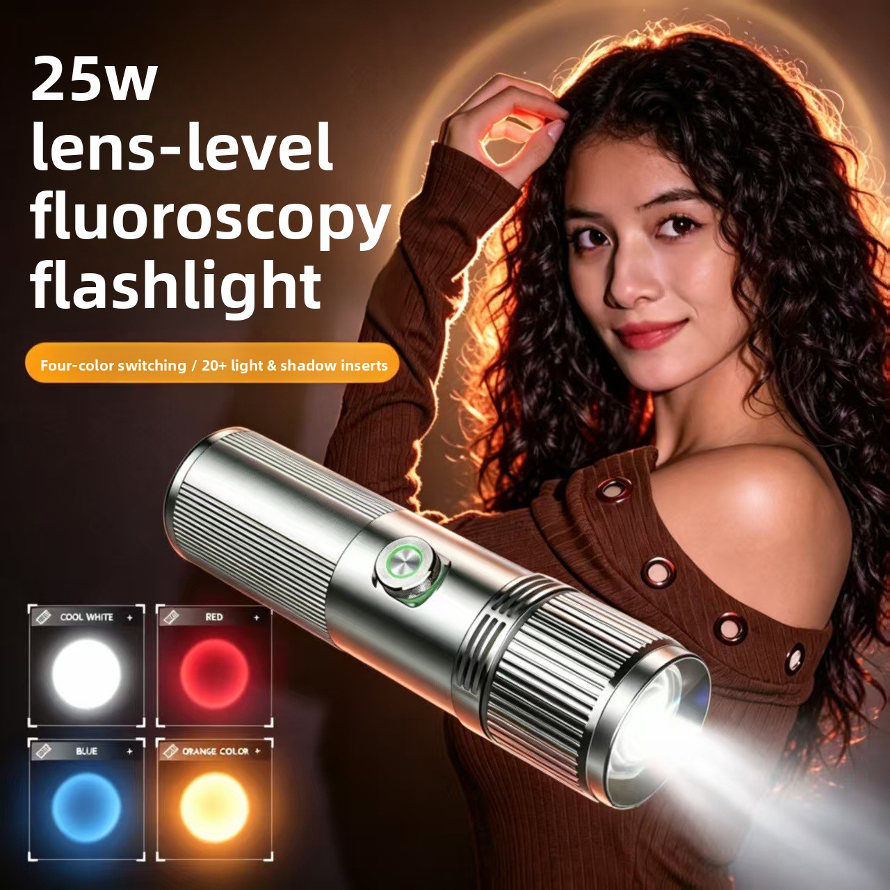 Senter fotografi 25W, lampu ko - Photography Lighting Brand ulasan dan harga