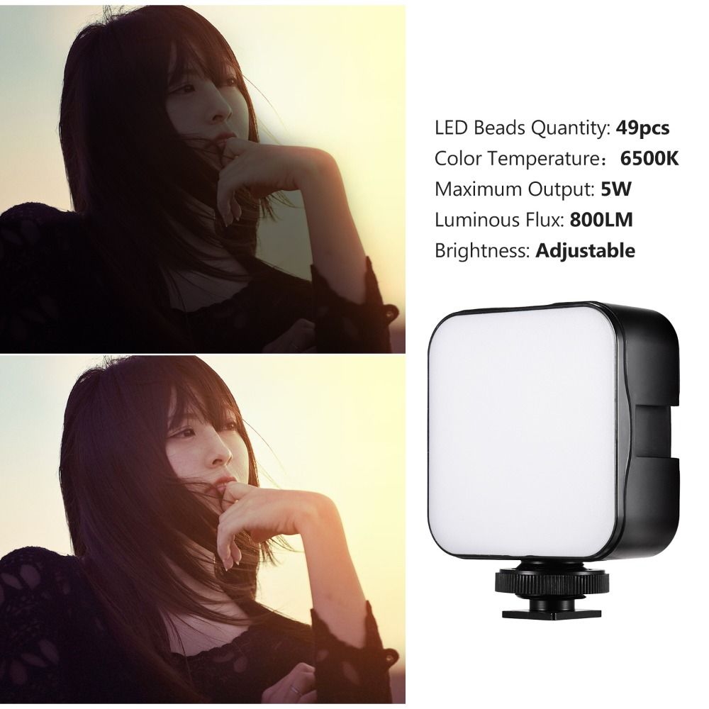 Lampu Video LED 5W untuk Fotog - Photography Lighting Brand ulasan dan harga