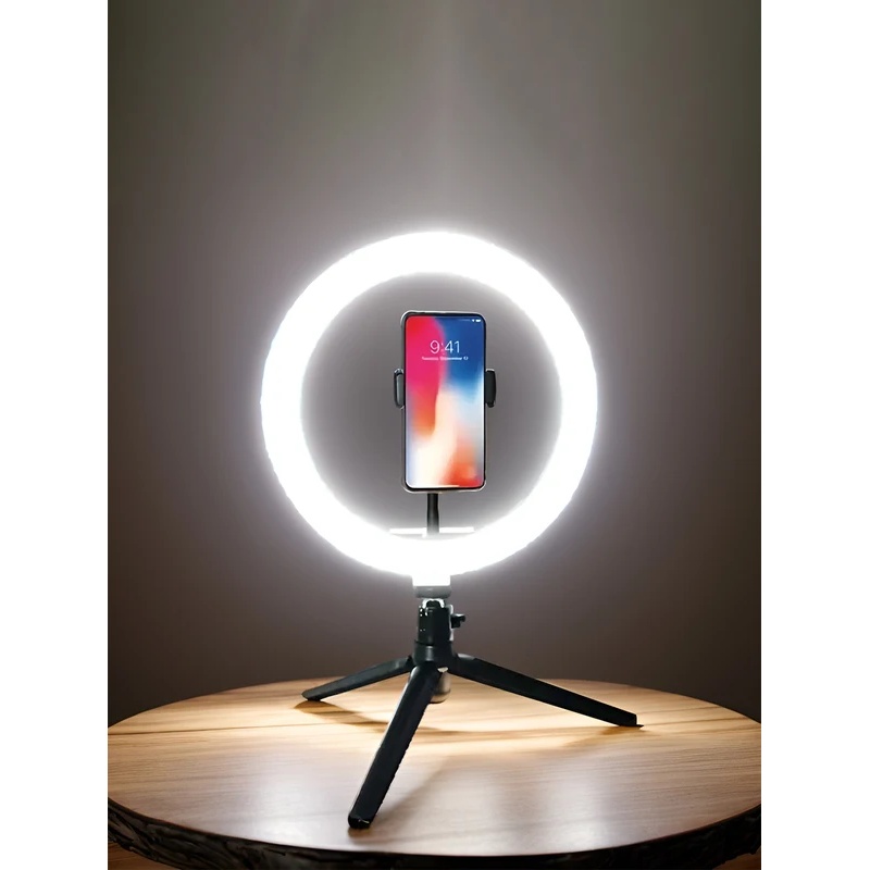 Ring Light Desiontal 26cm deng - Makeup Photography Lighting ulasan dan harga