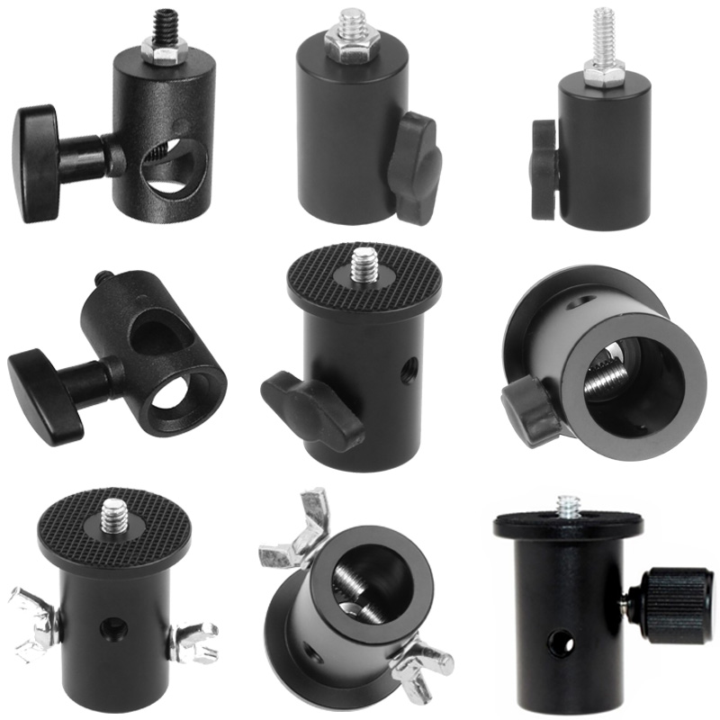 Adaptor dudukan lampu Tripod 1 - Photography Lighting With Flash ulasan dan harga