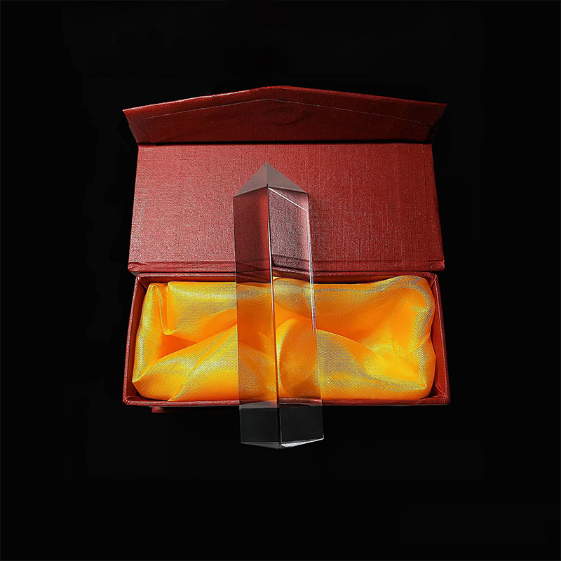 Prisma Segitiga K9 30x30x100mm - Photography Lighting Triangle ulasan dan harga