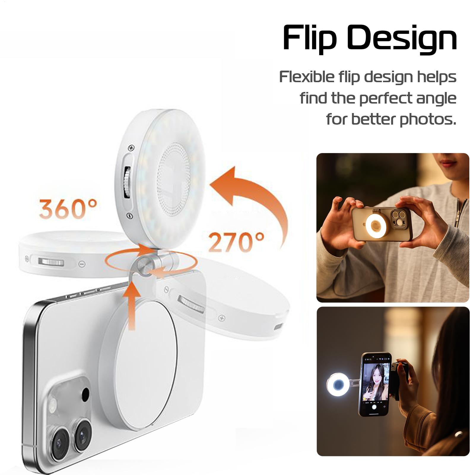 Lampu Selfie Portabel Jepit Ma - Makeup Photography Lighting ulasan dan harga