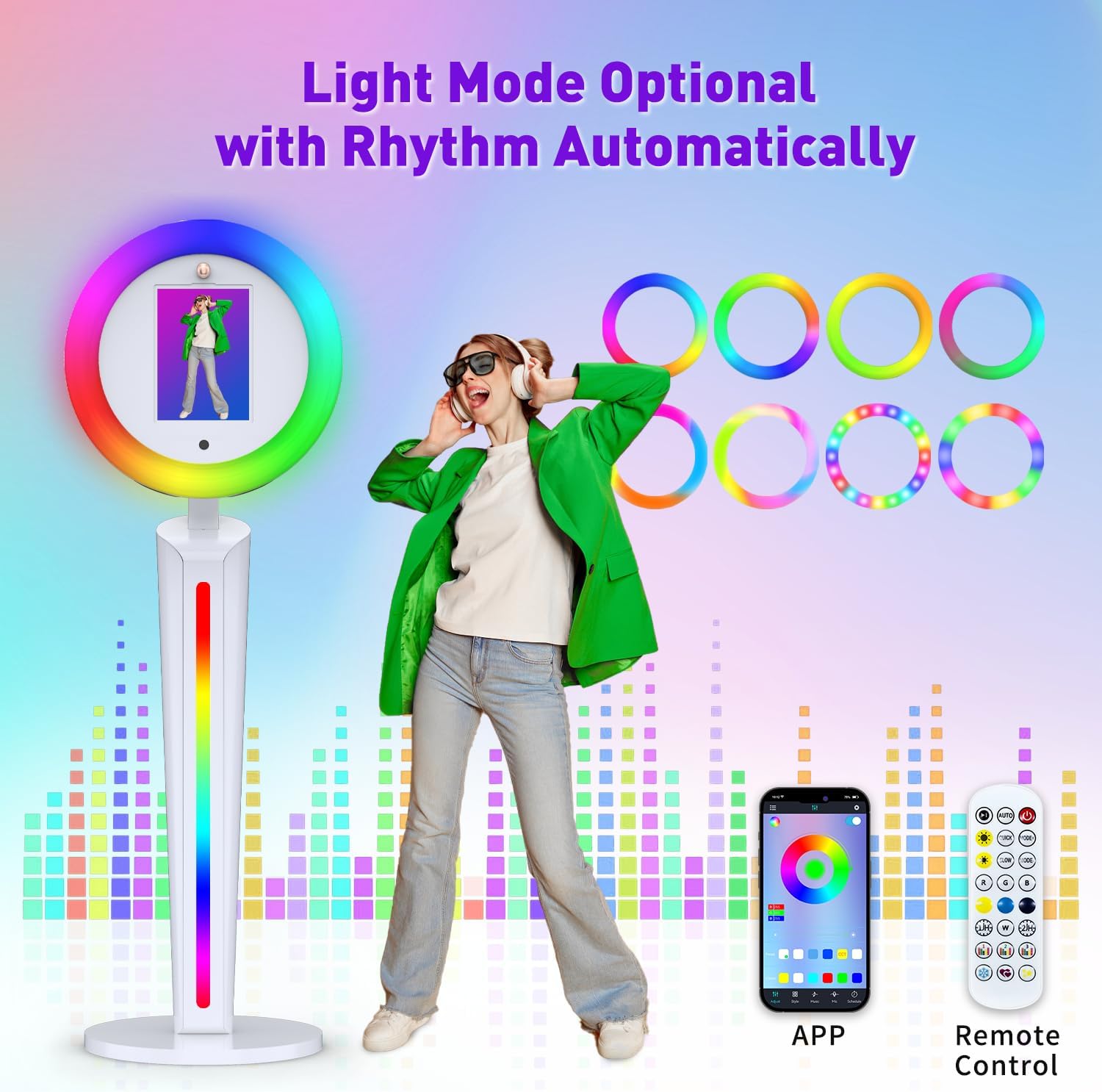 Mesin Photo Booth iPad Portabe - Photography Lighting App ulasan dan harga