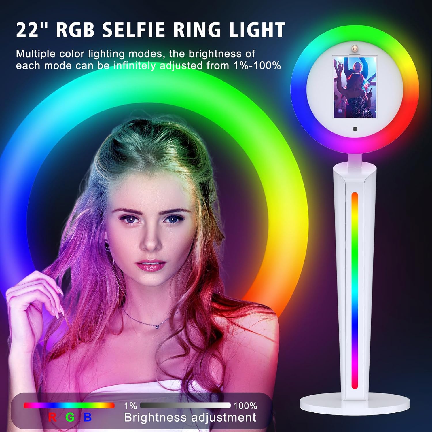 Mesin Photo Booth iPad Portabe - Photography Lighting App ulasan dan harga